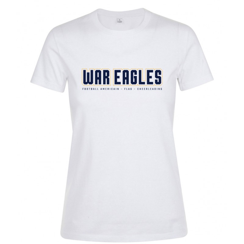 NEW T-shirt femme blanc War Eagles